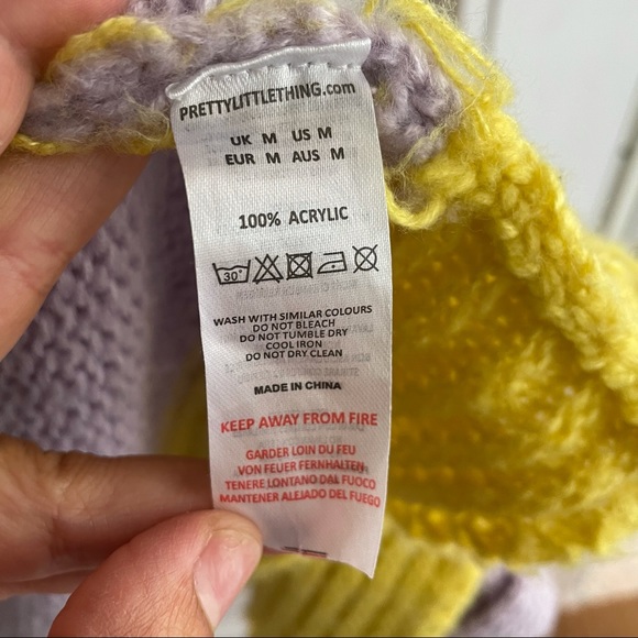 SOLD-ASOS OVERSIZED CARDIGAN - Picture 7 of 10